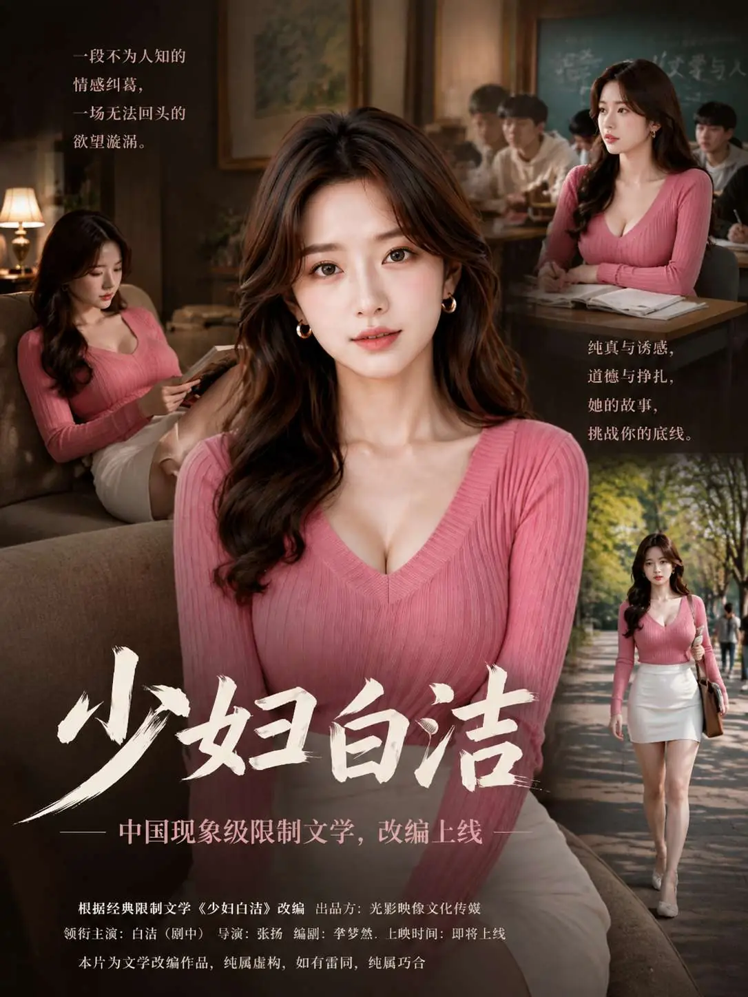 婚礼现场替嫁题材海报